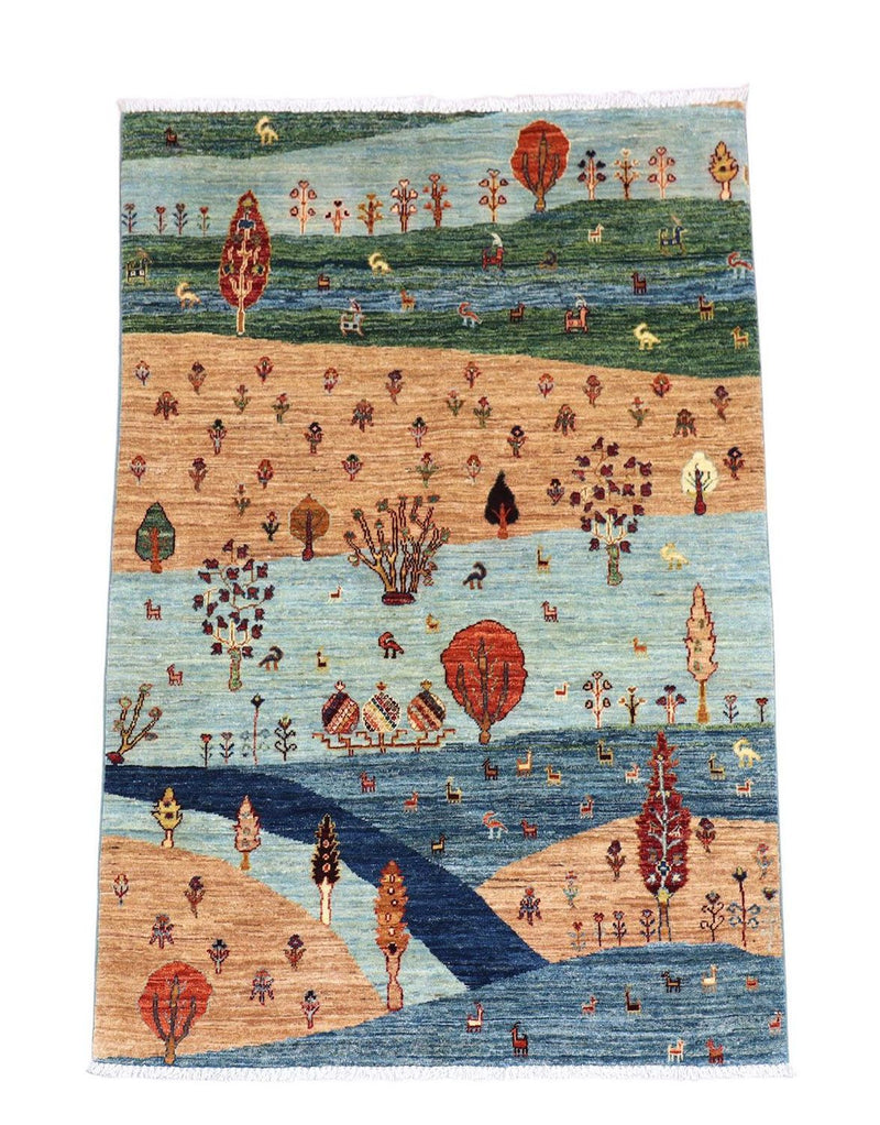ツィーグラー絨毯 176x123cm - オリエンタル絨毯