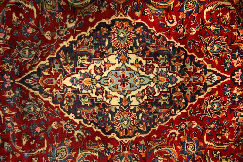 カシャーン 絨毯 313x198cm - ペルシャ絨毯