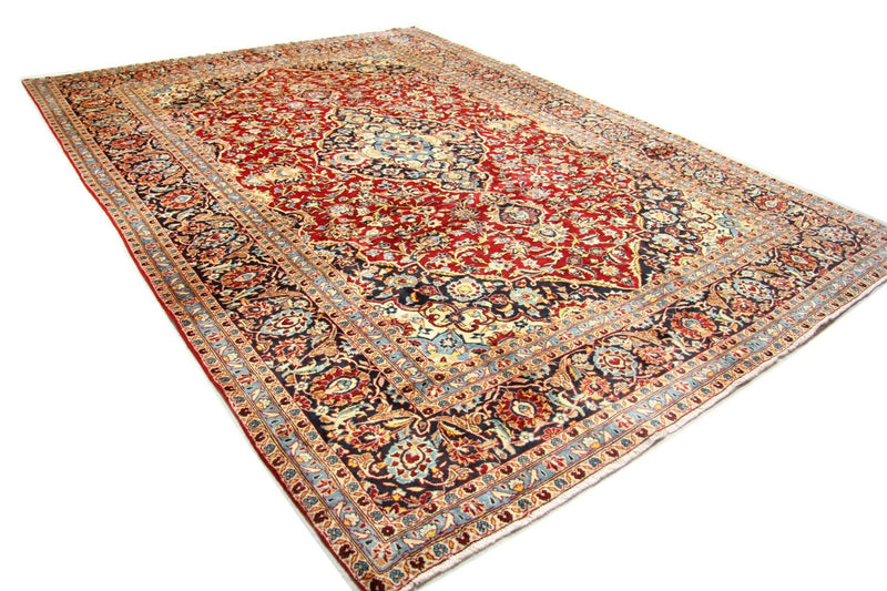 カシャーン 絨毯 354x258cm - ペルシャ絨毯