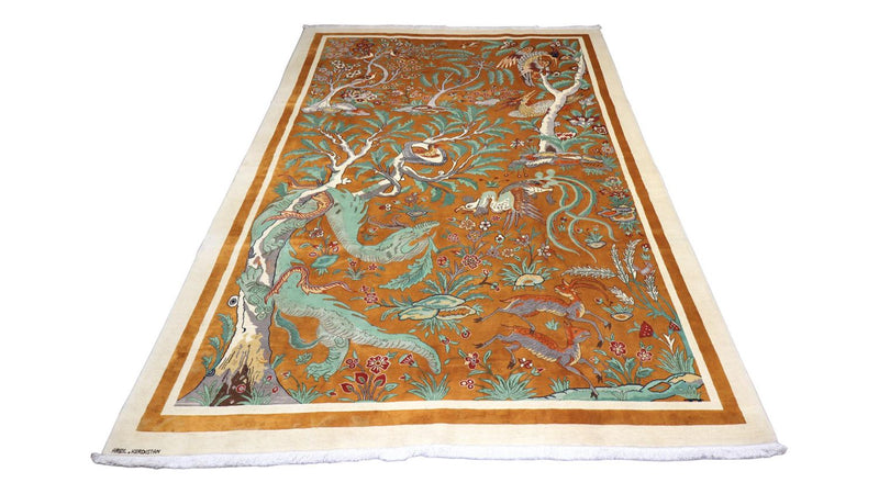 アルデビル 絨毯 388x275cm - ペルシャ絨毯