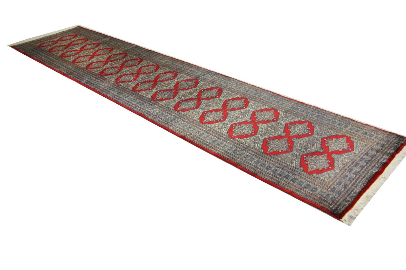 パキスタン絨毯 343x76cm - オリエンタル絨毯