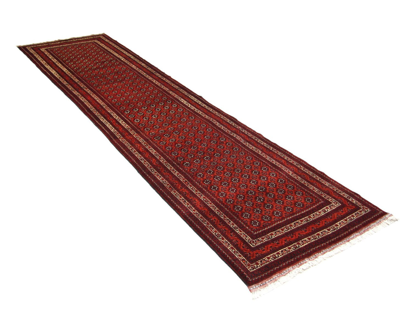 ブハラ 絨毯 339x84cm - オリエンタル絨毯
