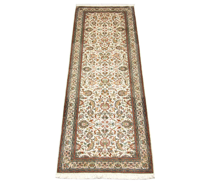 カシミールシルク 絨毯 250x80cm - オリエンタル絨毯