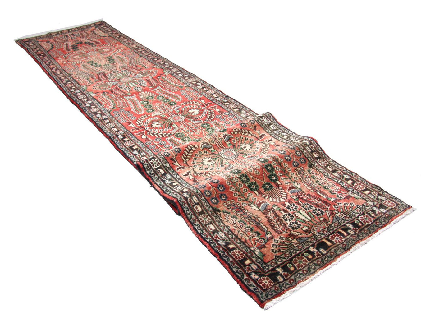 ハマダン 絨毯 453x90cm - ペルシャ絨毯