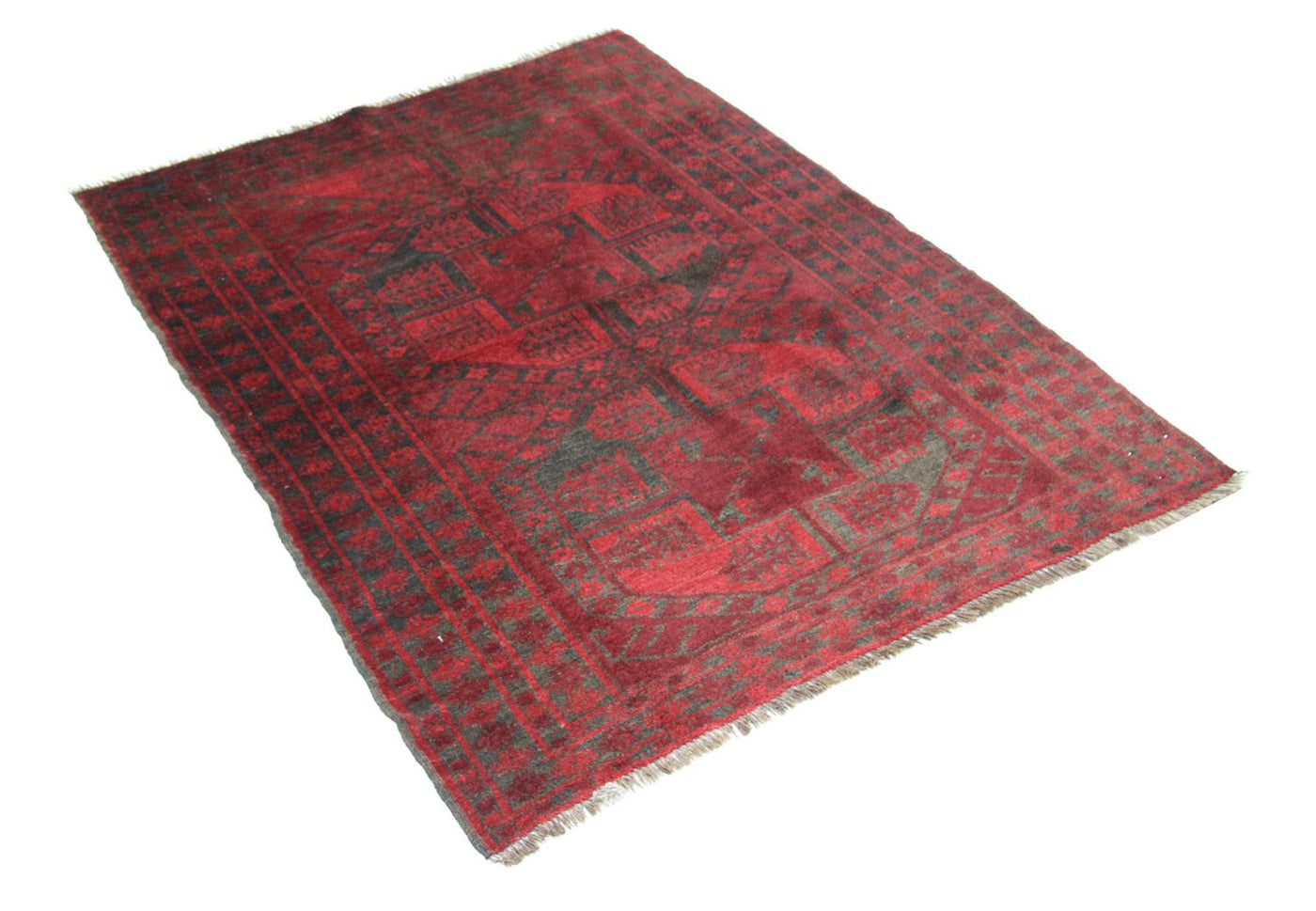 アフガン絨毯 154x114cm - オリエンタル絨毯