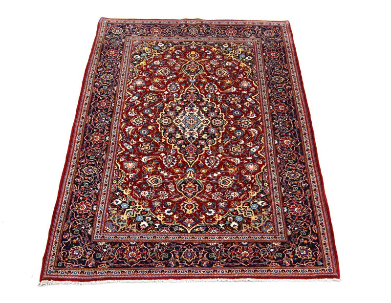 カシャーン 絨毯 205x141cm - ペルシャ絨毯