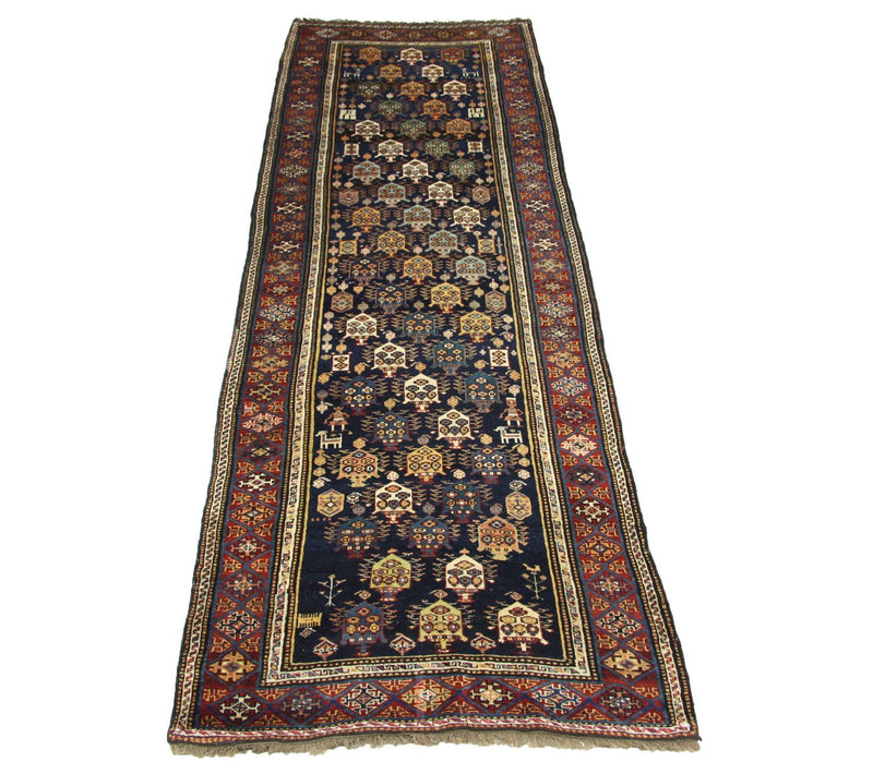 ガシュガイ 絨毯 331x113cm - ペルシャ絨毯