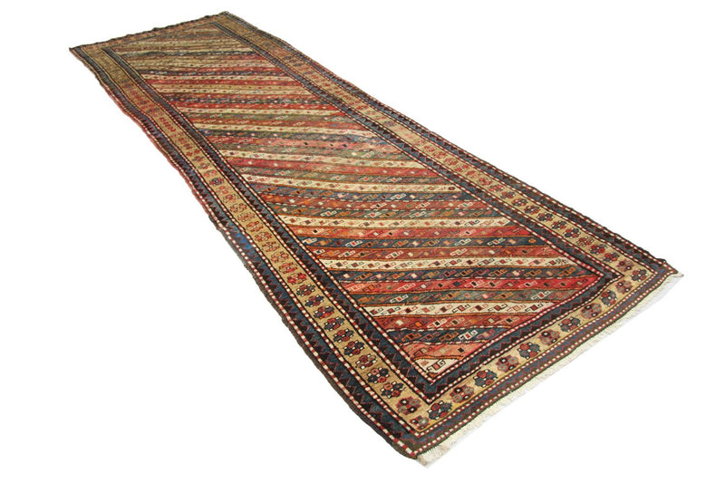 マラーイェル 絨毯 373x120cm - ペルシャ絨毯