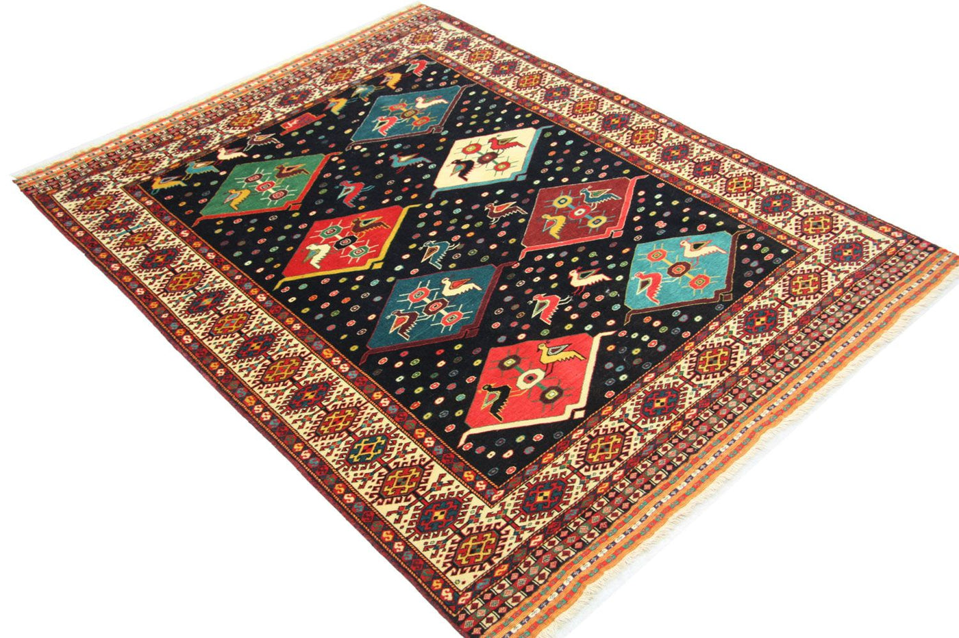 トルカマン絨毯 158x132cm - ペルシャ絨毯