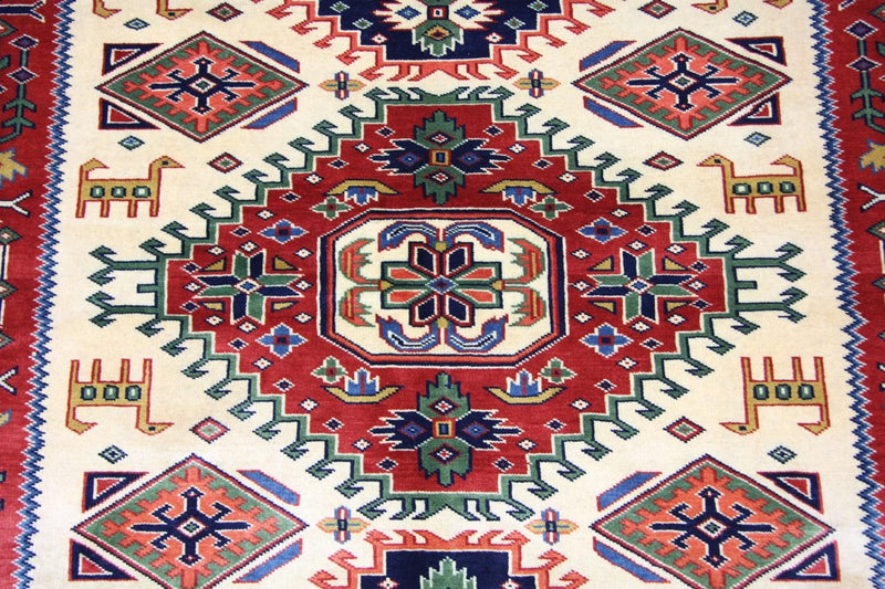 アフガン絨毯 194x146cm - オリエンタル絨毯