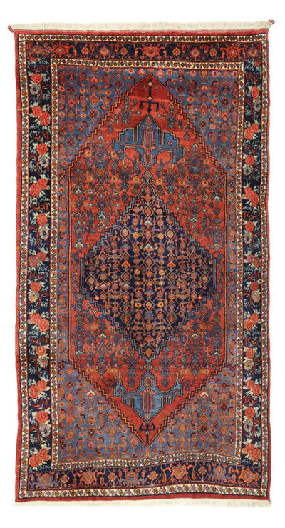 ビジャー 絨毯 143x257cm - ペルシャ絨毯 - ダークレッド