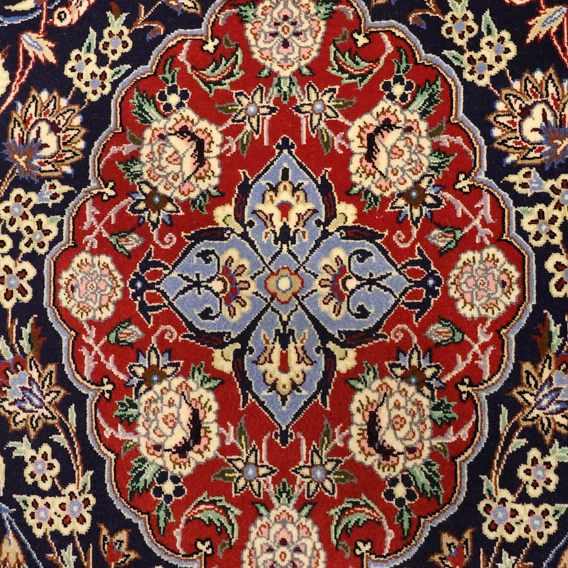 インド イスファハン 絨毯 166x114cm - オリエンタル絨毯