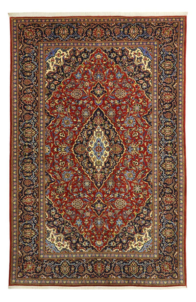 カシャーン 絨毯 144x222cm - ペルシャ絨毯