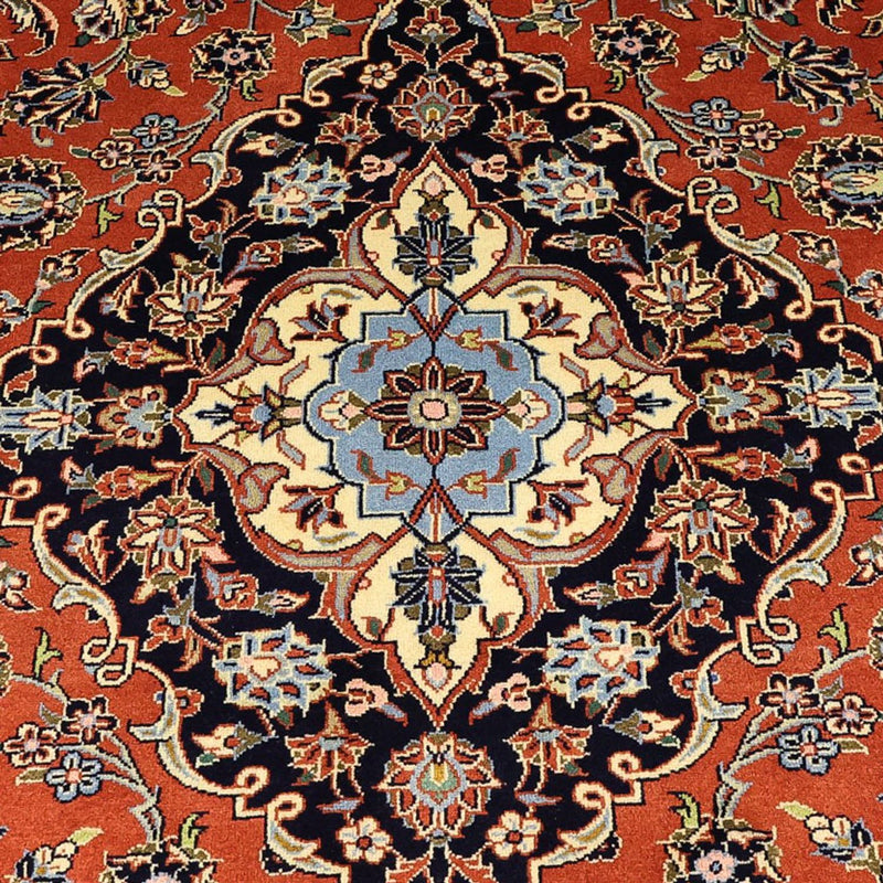 カシャーン 絨毯 352x244cm - ペルシャ絨毯
