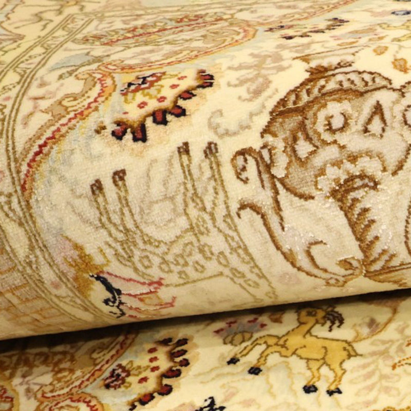 タブリーズ - 50 Raj 絨毯 160x102cm - ペルシャ絨毯