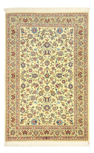 イスファハン 絨毯 100x153cm - ペルシャ絨毯