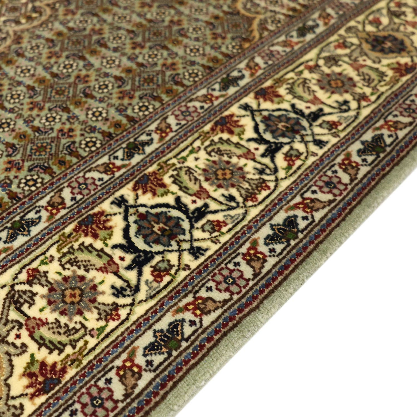 タブリーズ - 50 Raj 絨毯 150x101cm - ペルシャ絨毯