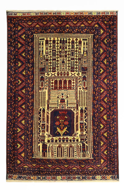 バルーチ絨毯 96x142cm - オリエンタル絨毯