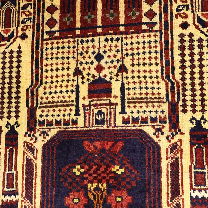 バルーチ絨毯 142x96cm - オリエンタル絨毯