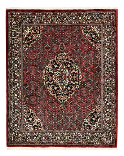 ビジャー 絨毯 153x194cm - ペルシャ絨毯 - ダークレッド