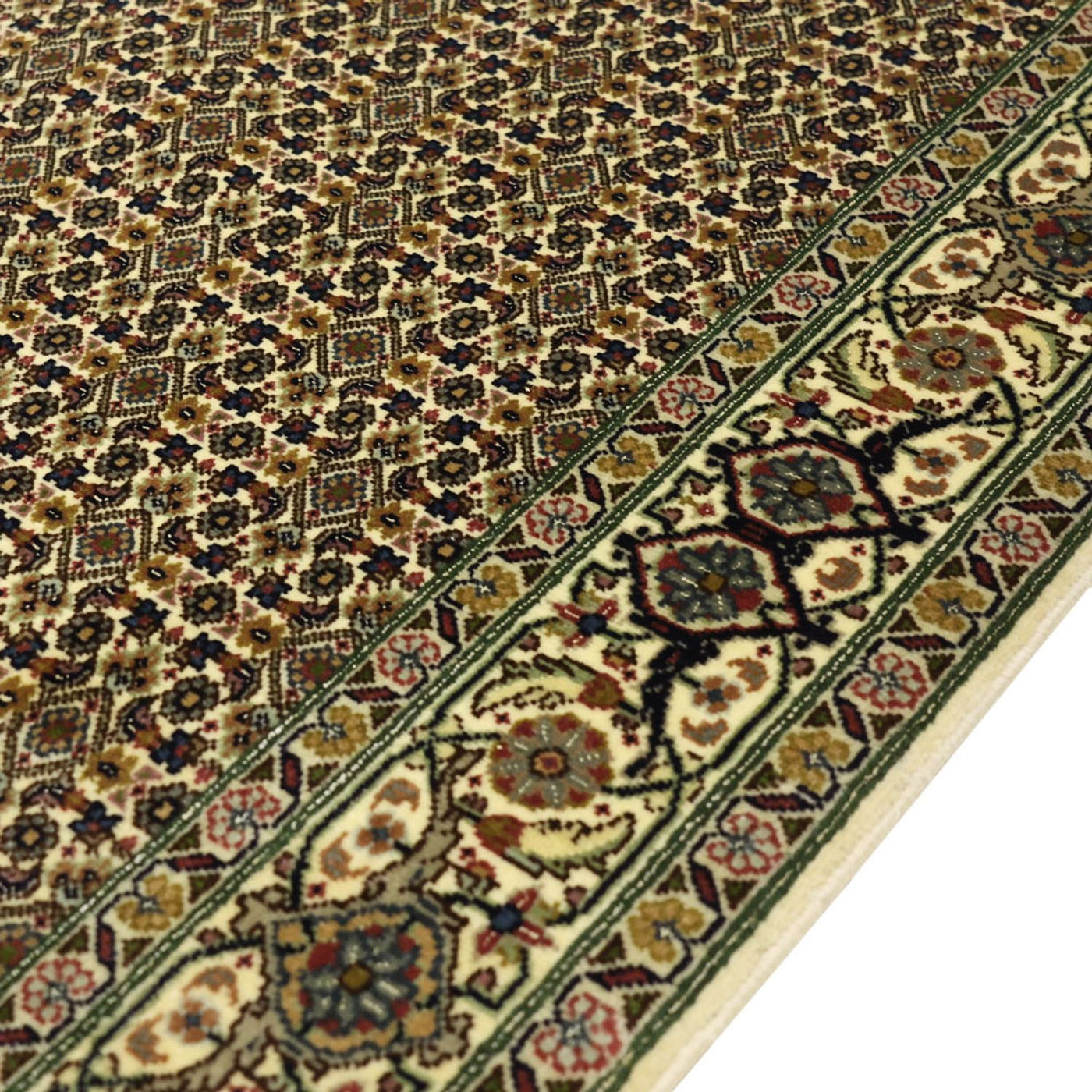 タブリーズ - 50 Raj 絨毯 147x101cm - ペルシャ絨毯