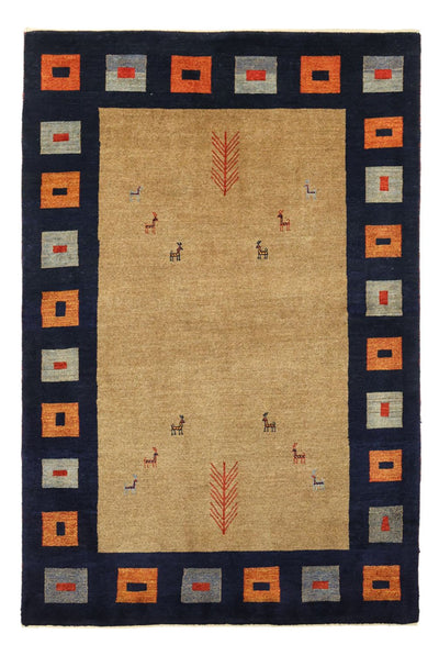 ロリバフト 絨毯 105x156cm - ペルシャウールラグ
