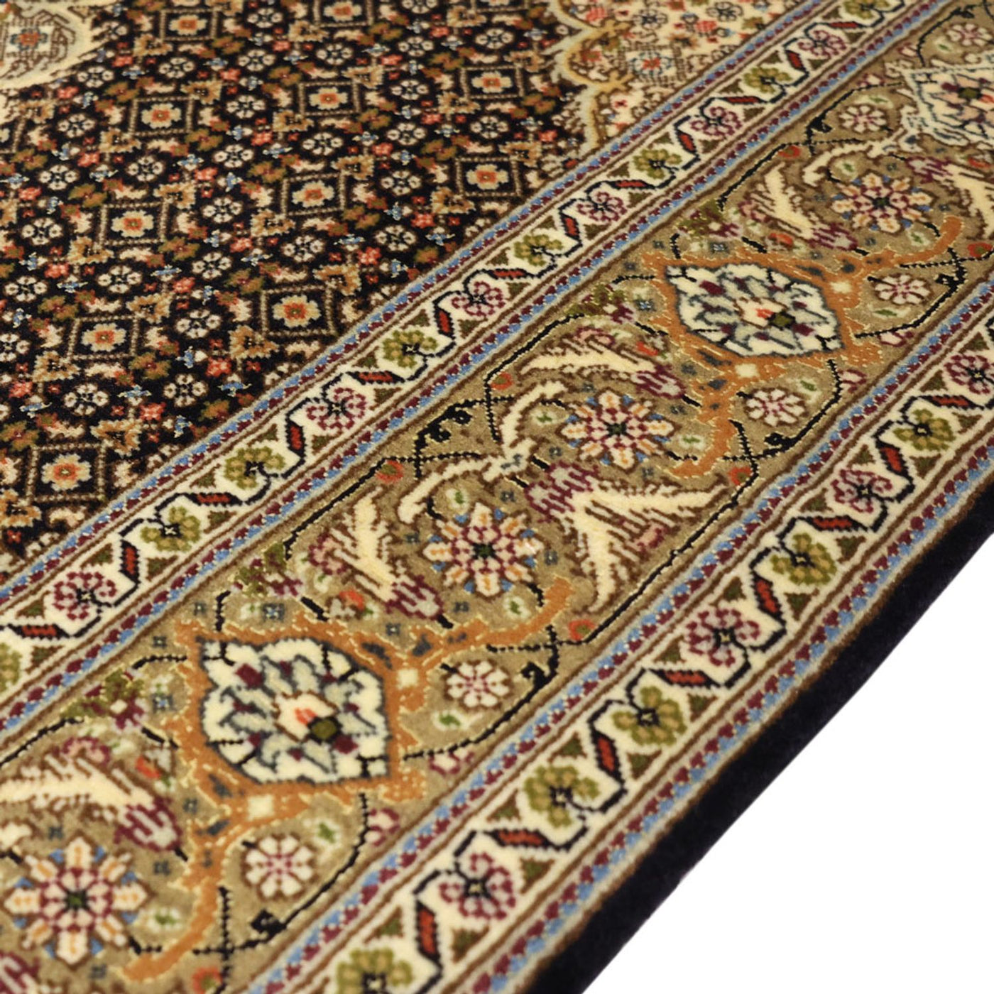 タブリーズ - 50 Raj 絨毯 154x102cm - ペルシャ絨毯