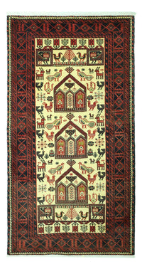 バルーチ絨毯 196x103cm - オリエンタル絨毯 – product image