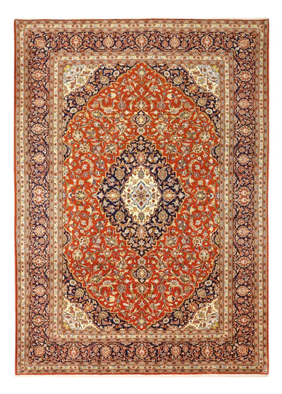 カシャーン 絨毯 239x332cm - ペルシャ絨毯