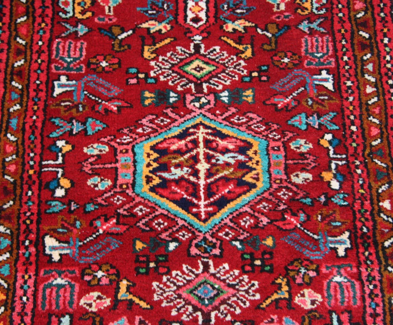 カラジャ 絨毯 140x67cm - ペルシャ絨毯