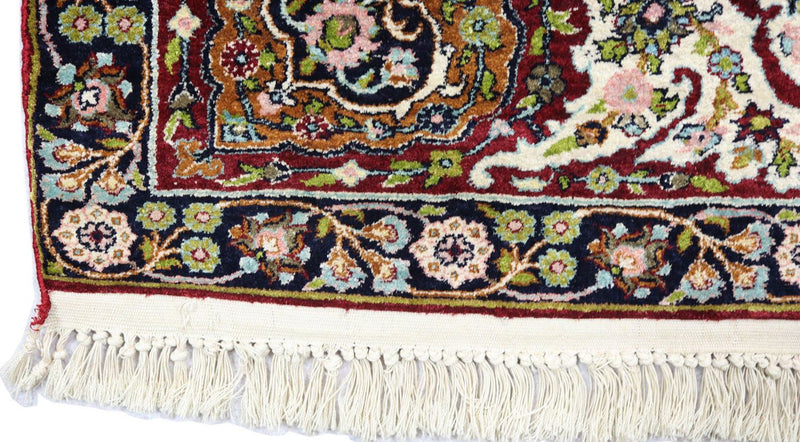 カシミールシルク 絨毯 152x98cm - オリエンタル絨毯