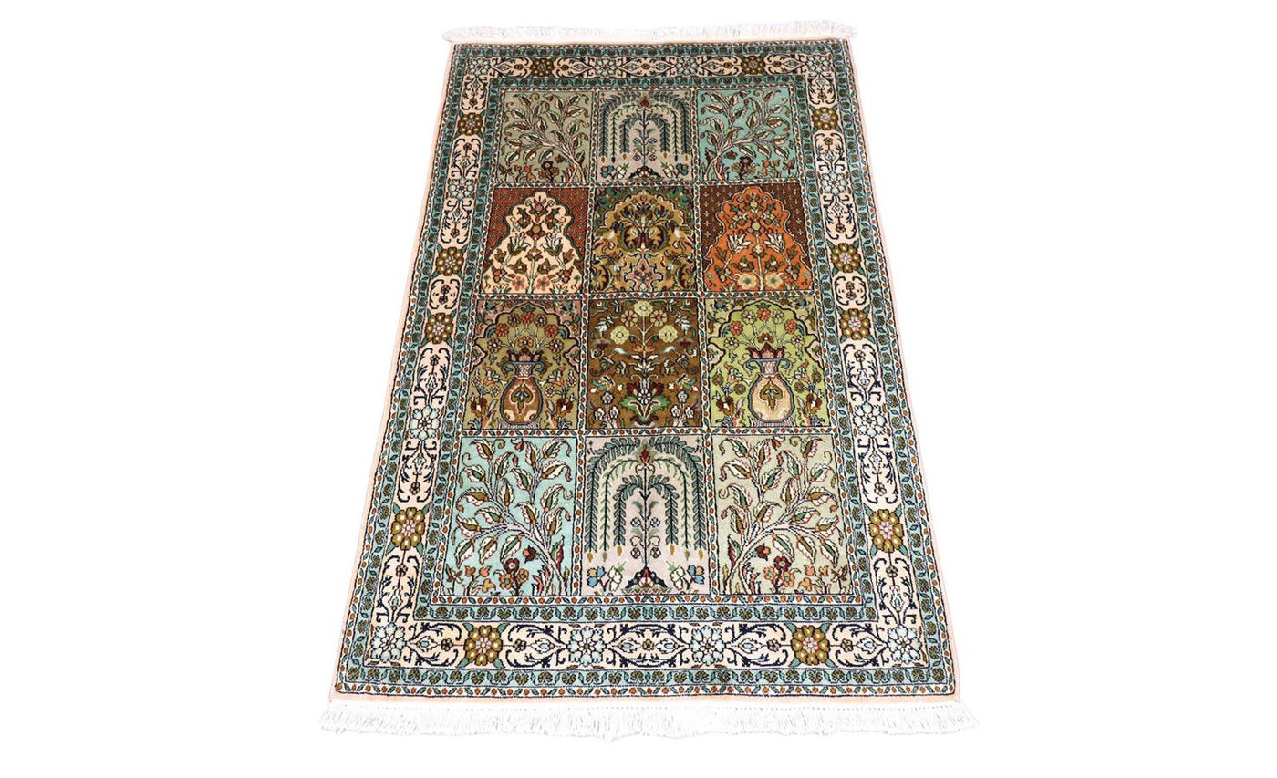 カシミールシルク 絨毯 151x95cm - オリエンタル絨毯