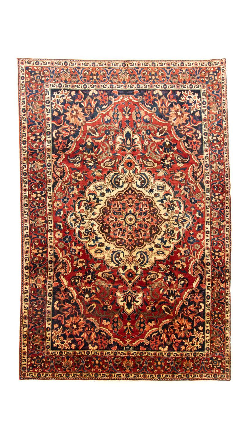 バフティアール 絨毯 340x215cm - ペルシャ絨毯