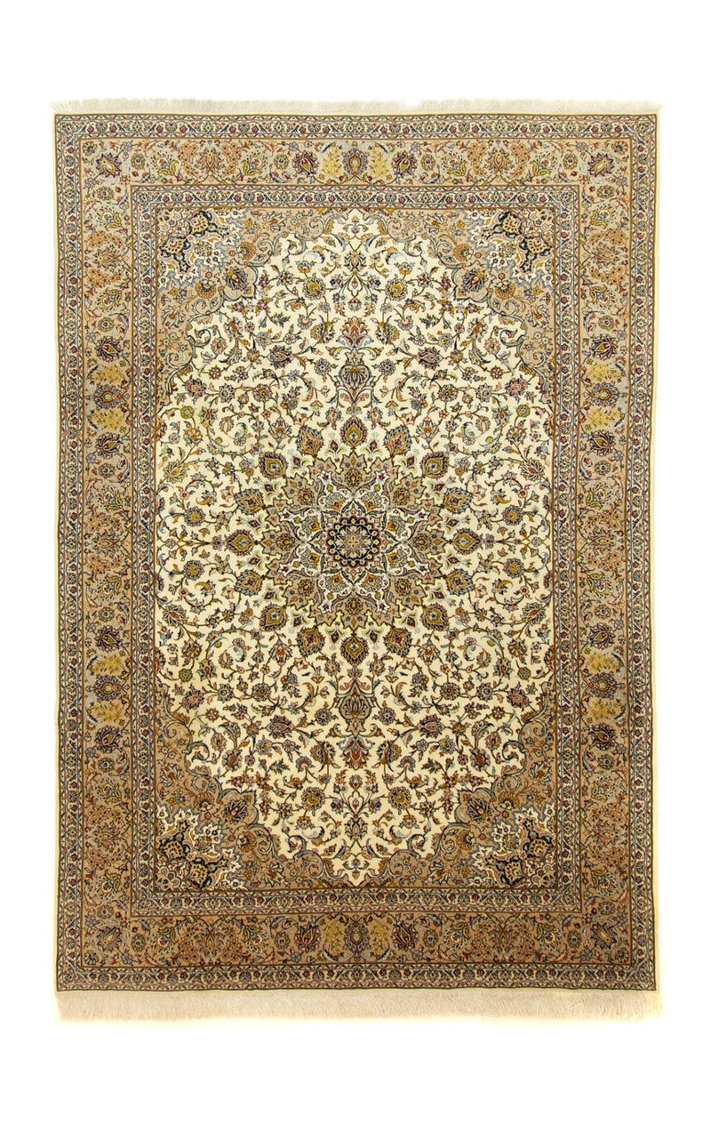 カシャーン 絨毯 364x250cm - ペルシャ絨毯