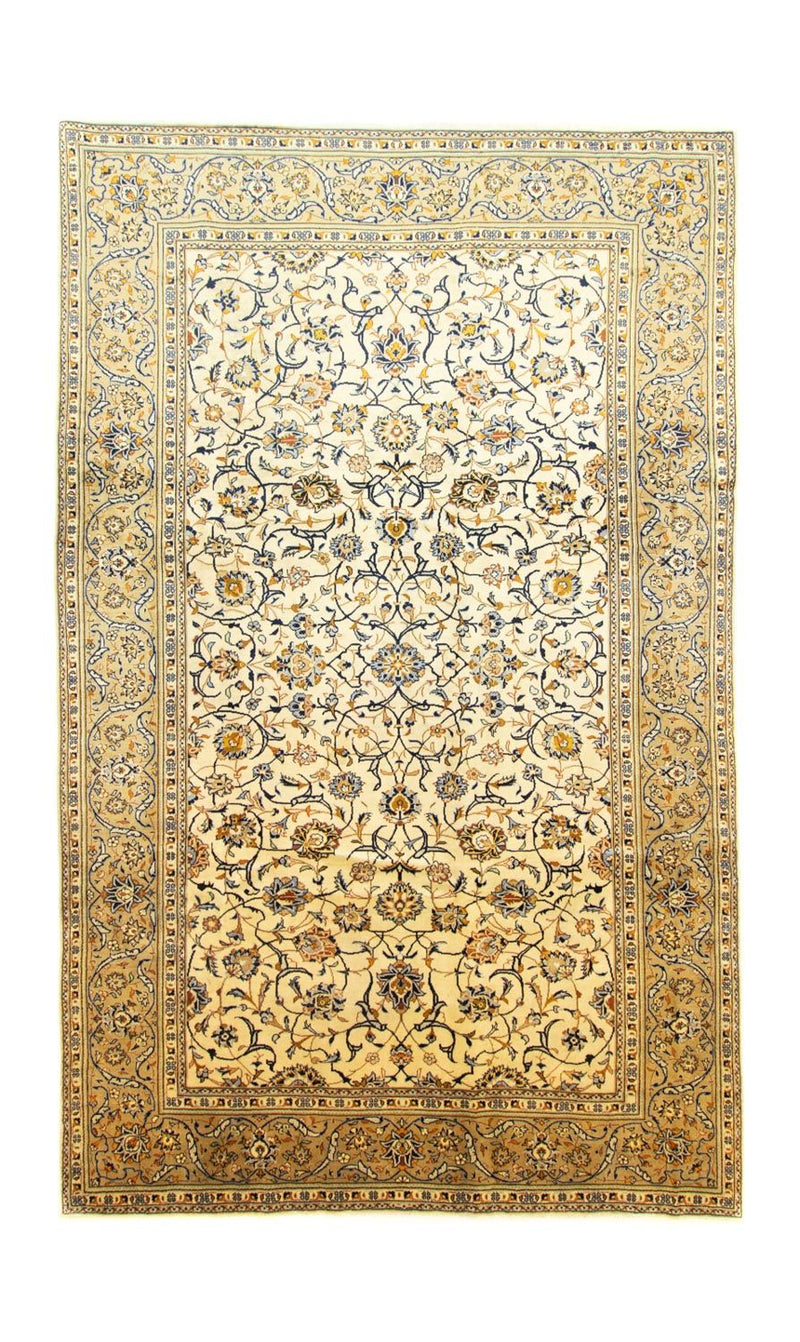 カシャーン 絨毯 378x237cm - ペルシャ絨毯