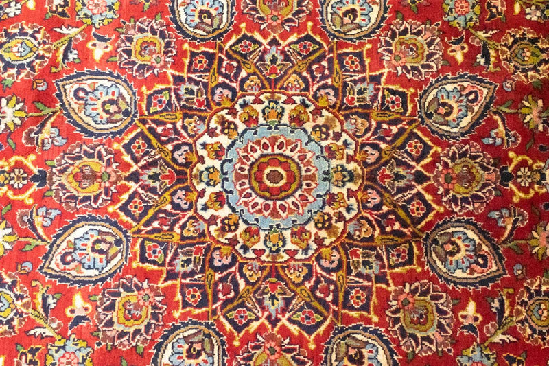 カシャーン 絨毯 407x292cm - ペルシャ絨毯