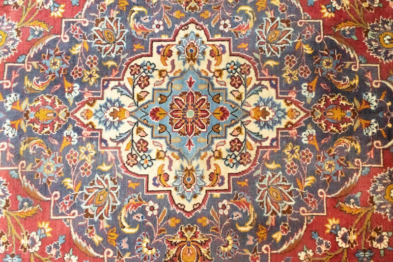 カシャーン 絨毯 397x300cm - ペルシャ絨毯