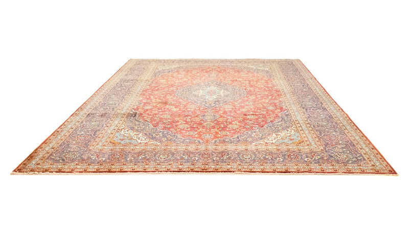 カシャーン 絨毯 397x300cm - ペルシャ絨毯