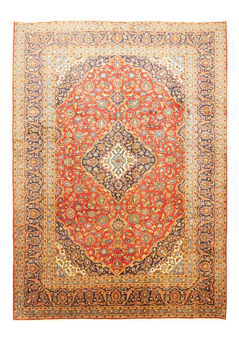 カシャーン 絨毯 414x297cm - ペルシャ絨毯
