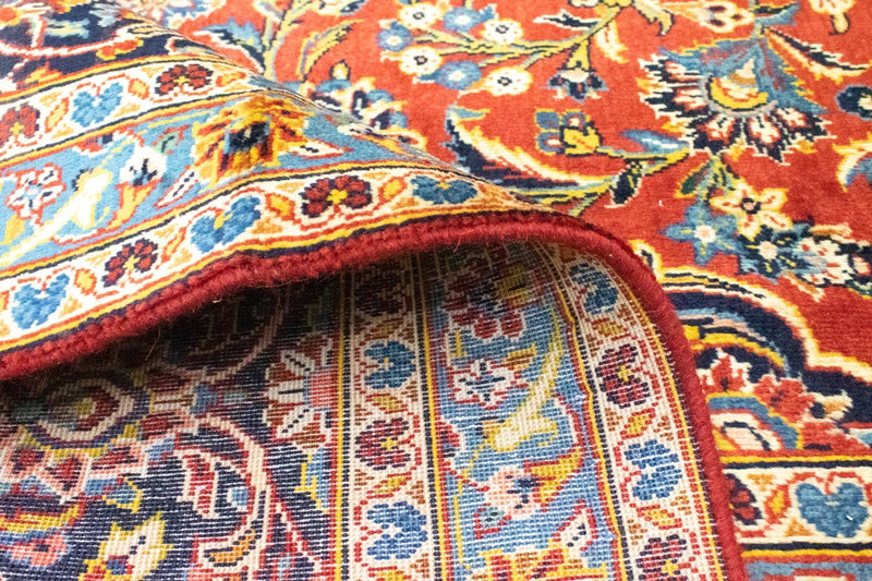 カシャーン 絨毯 382x270cm - ペルシャ絨毯