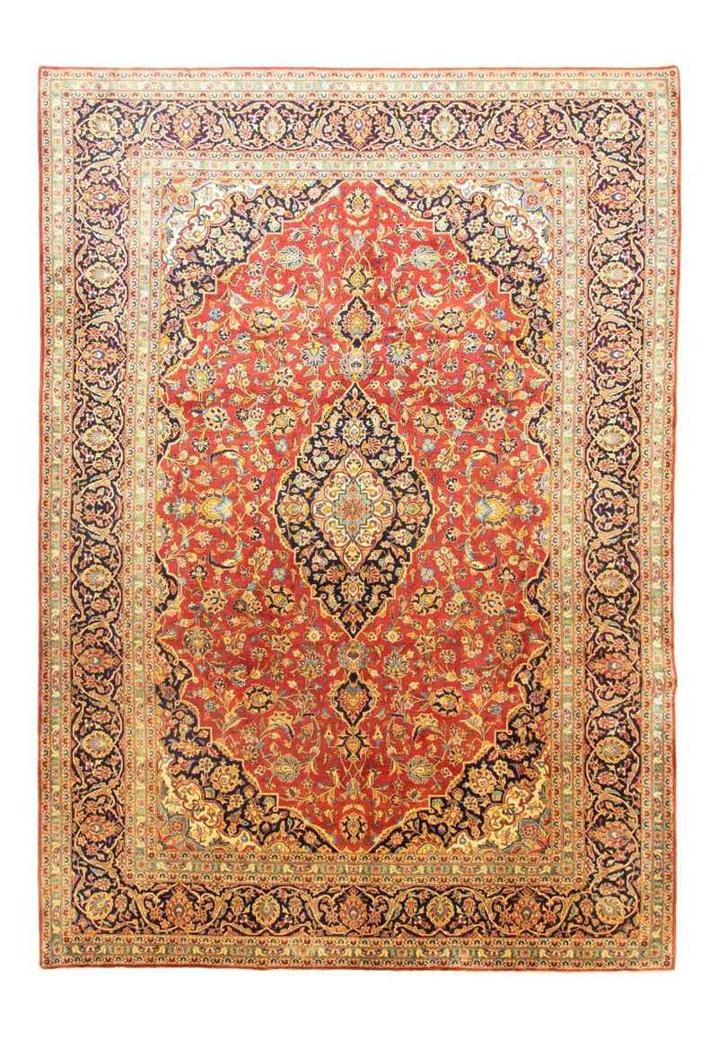 カシャーン 絨毯 385x270cm - ペルシャ絨毯
