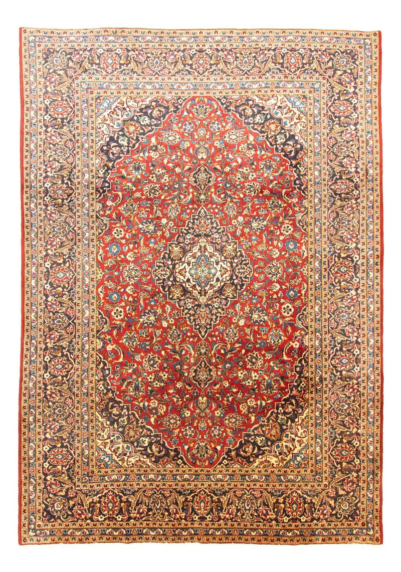 カシャーン 絨毯 356x251cm - ペルシャ絨毯