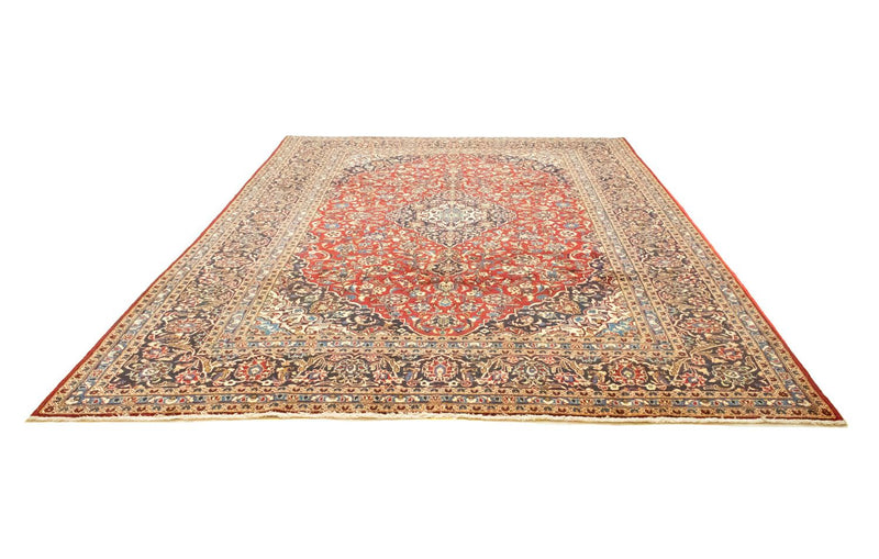 カシャーン 絨毯 356x251cm - ペルシャ絨毯