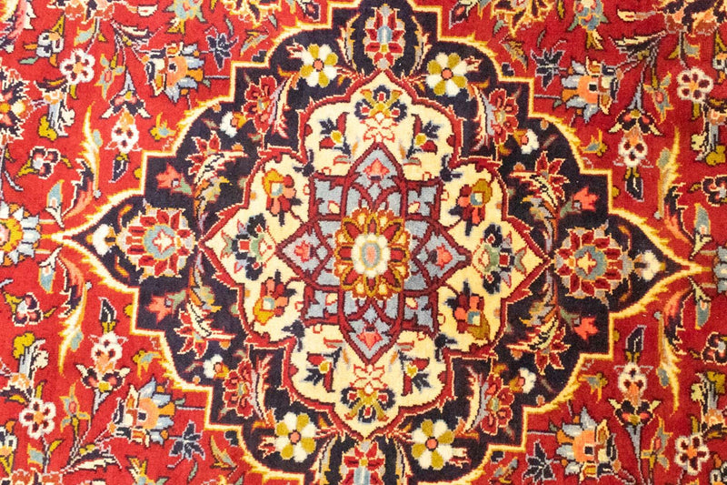 カシャーン 絨毯 358x248cm - ペルシャ絨毯