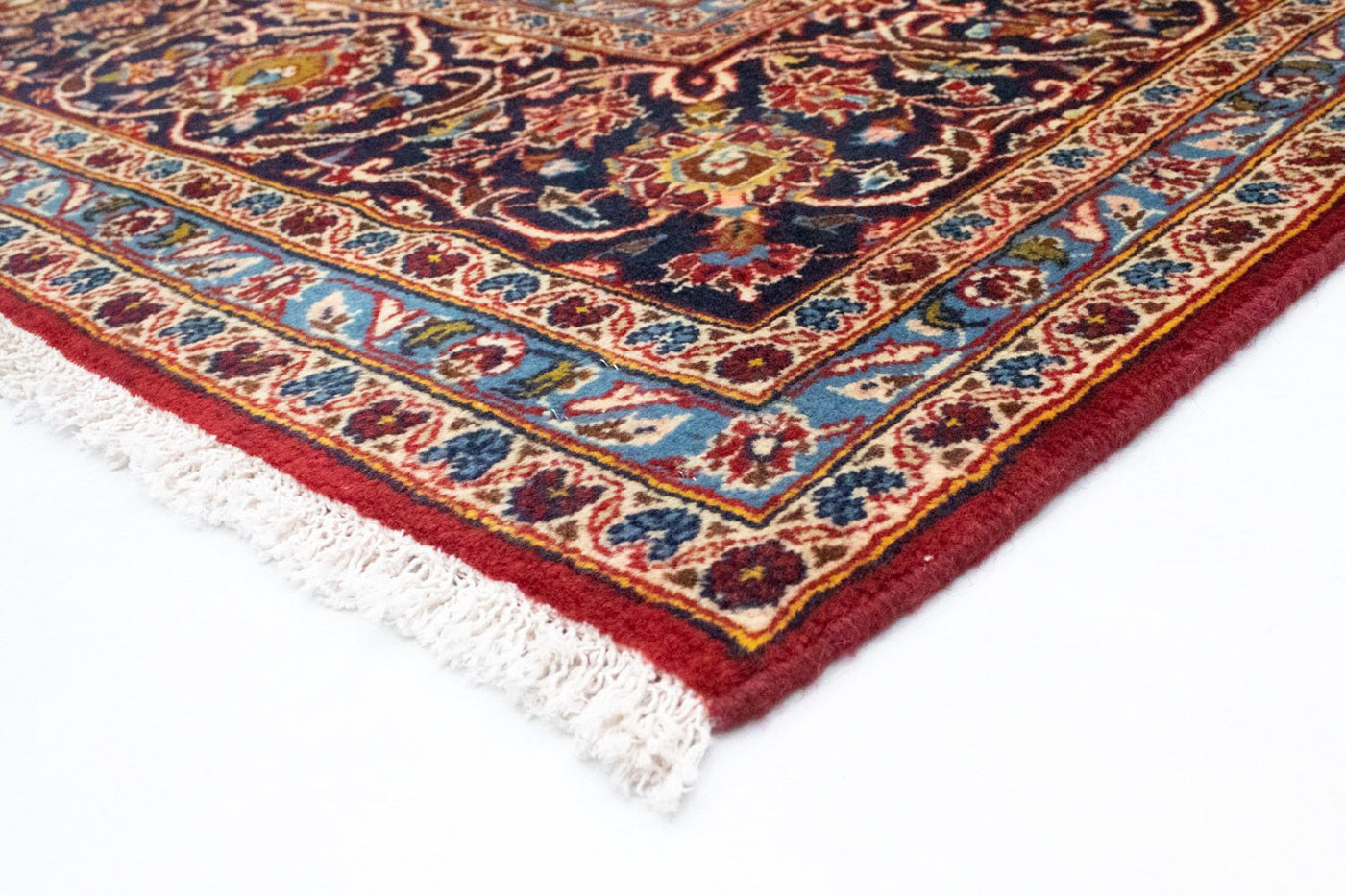 カシャーン 絨毯 358x255cm - ペルシャ絨毯
