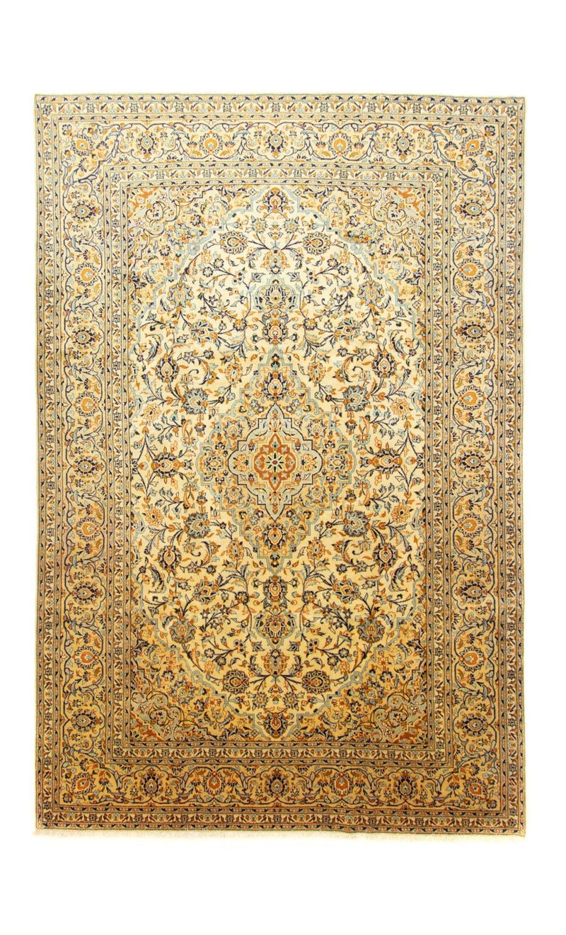 カシャーン 絨毯 369x246cm - ペルシャ絨毯