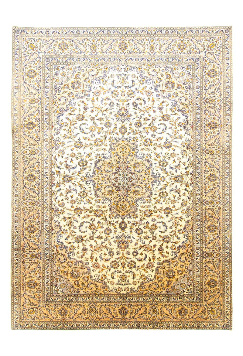 カシャーン 絨毯 396x293cm - ペルシャ絨毯