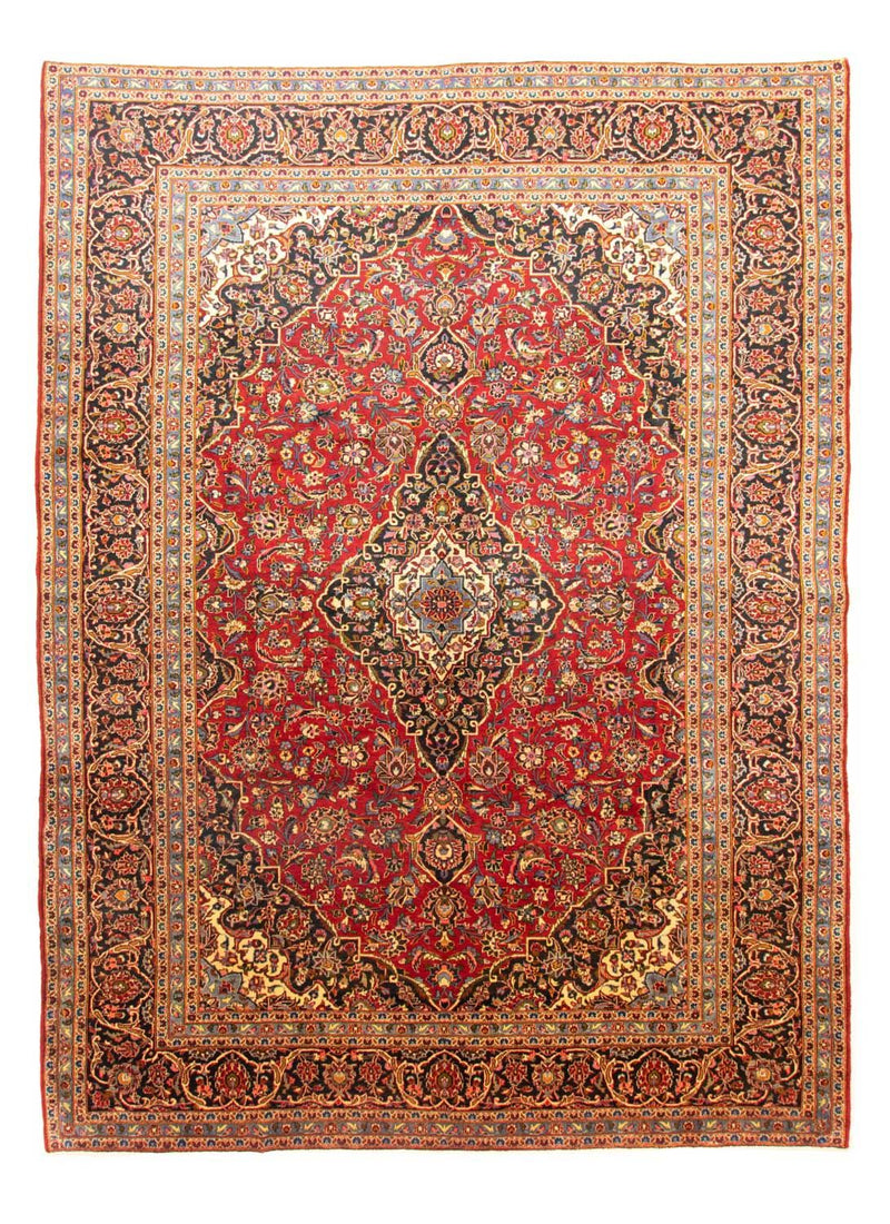 カシャーン 絨毯 415x298cm - ペルシャ絨毯