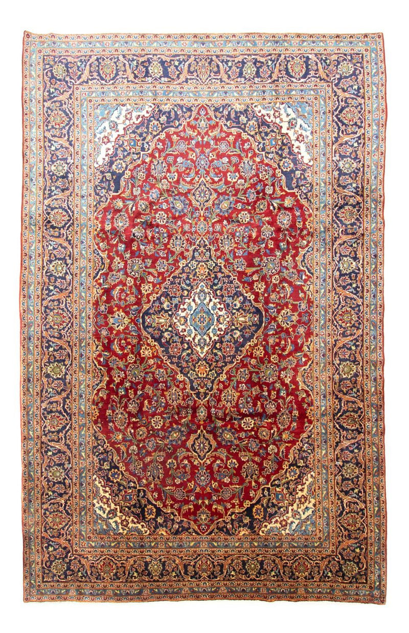 カシャーン 絨毯 383x246cm - ペルシャ絨毯