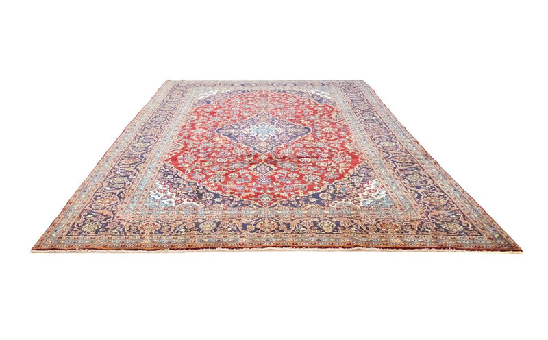 カシャーン 絨毯 383x246cm - ペルシャ絨毯